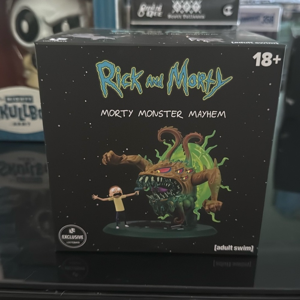 NIB Rick and Morty  Morty Monster Mayhem Figure - Loot Crate Exclusive NRFB